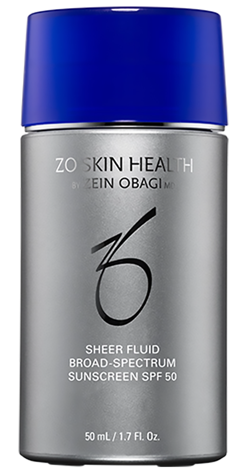 ZO Skin Health - Sheer Fluid Broad Spectrum Sunscreen SPF 50 - available from Tammie Mylan Skin Clinic